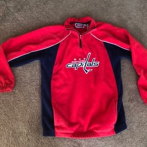 Washington Capitals fleece pullover child’s XL